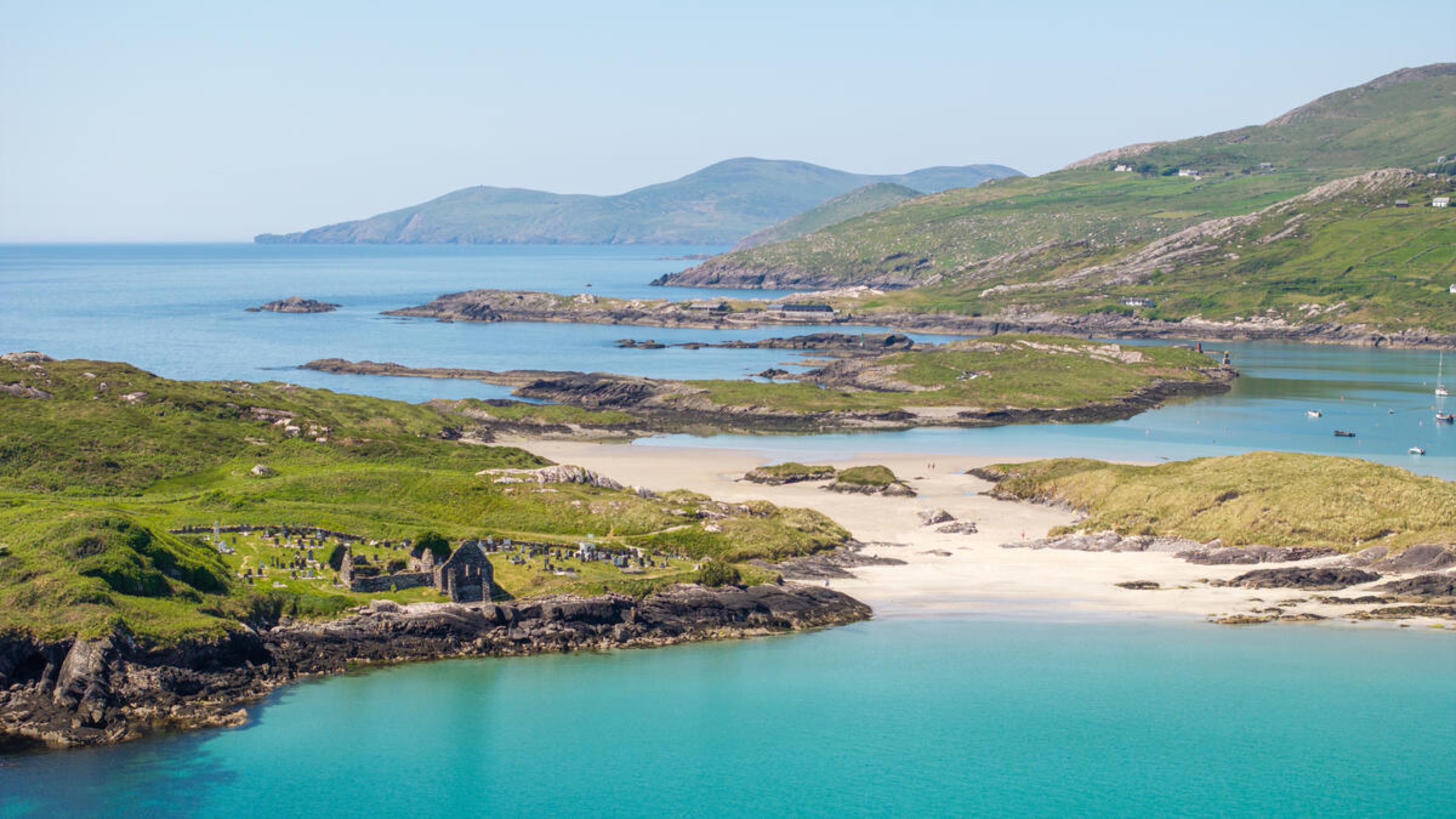 Award-winning Derrynane Beach in County Kerry, a Blue Flag beach near Derrynane Coast Hotel